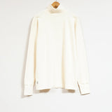 HIGH NECK LONG SLEEVE COTTONCANDY WOOL