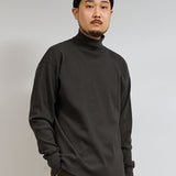 HIGH NECK LONG SLEEVE COTTONCANDY WOOL