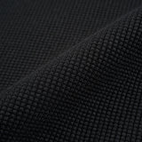 TURTLE NECK WAFFLE BLACK
