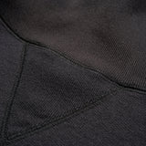 HIGH NECK SWEAT SHIRT BLACK