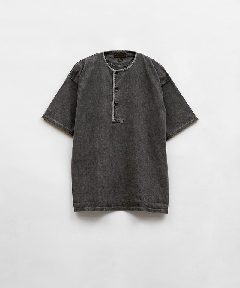 7.8oz HENLEY T-SH PIGMENT