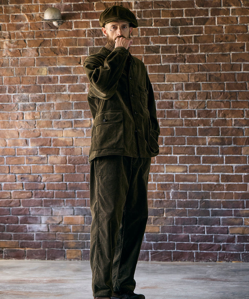 FRENCH WORK JACKET 8-WALE CORDUROY　