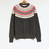 NORDIC SWEATER SNOW PATTERN RV
