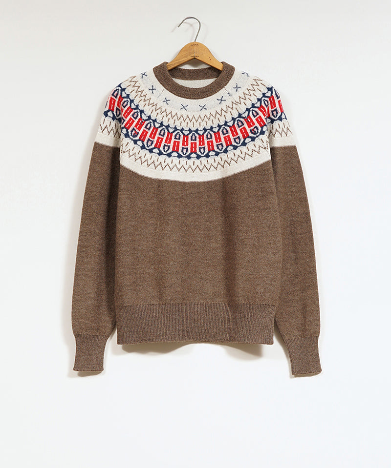 NORDIC SWEATER SNOW PATTERN RV
