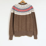 NORDIC SWEATER SNOW PATTERN RV