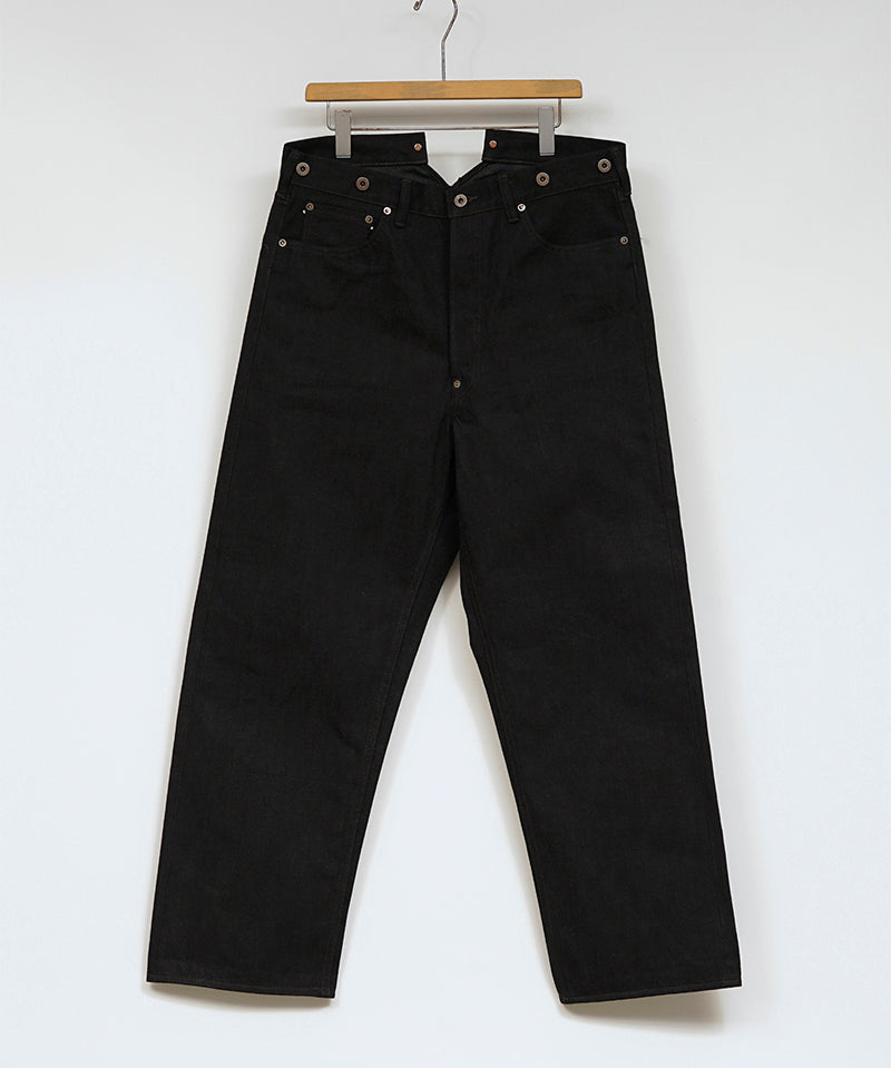 RAILMAN DENIM PANT BLACK