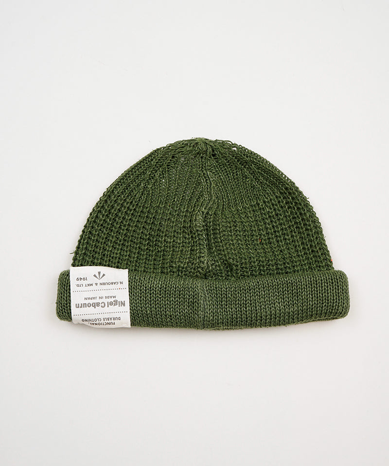 BEANIE LINEN　PIGMENT