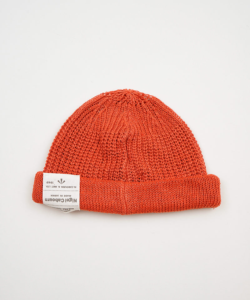 BEANIE LINEN　PIGMENT