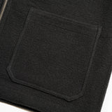 ZIP UP VEST RAG JACQUARD