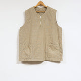 FRENCH WORK VEST HEMP
