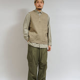 FRENCH WORK VEST HEMP
