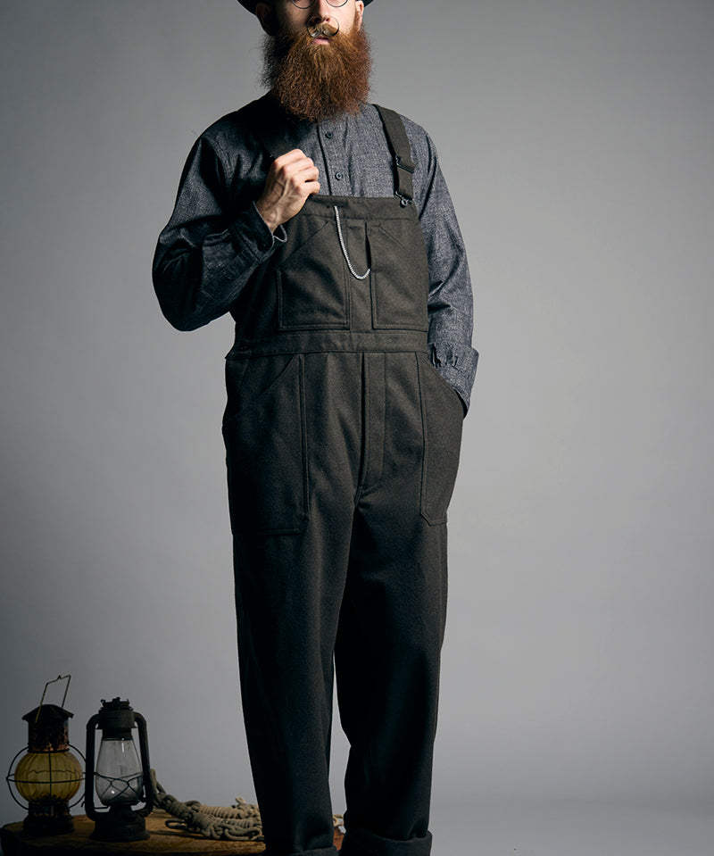 COAL MINER DUNGAREES BILLIYARD CLOTH