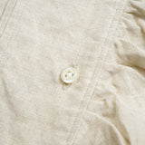 GATHER COLLAR BLOUSE C/L
