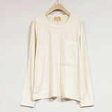 LACEY KNIT POCKET T-SHIRT