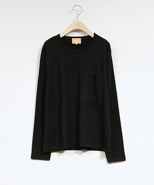 LACEY KNIT POCKET T-SHIRT