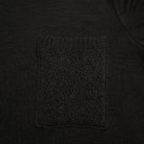 LACEY KNIT POCKET T-SHIRT