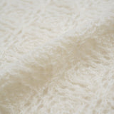 LACEY KNIT COLLAR T-SHIRT