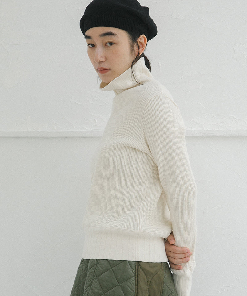 TURTLE NECK BIG WAFFLE