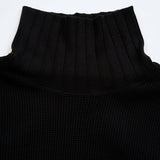 TURTLE NECK BIG WAFFLE