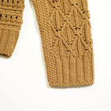 MIX CABLE CREW NECK