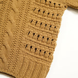 MIX CABLE CREW NECK