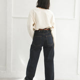 WIDE STRAIGHT 5-POCKET PANT  DENIM