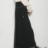 JP FARMER APRON DRESS DENIM
