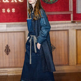 JP FARMER APRON DRESS DENIM