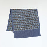 KNIT STOLE FANCY TWEED