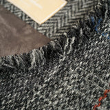 COLLARLESS JACKET - BRITISH TWEED