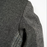 COLLARLESS JACKET - BRITISH TWEED