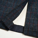 COLLARLESS JACKET - BRITISH TWEED