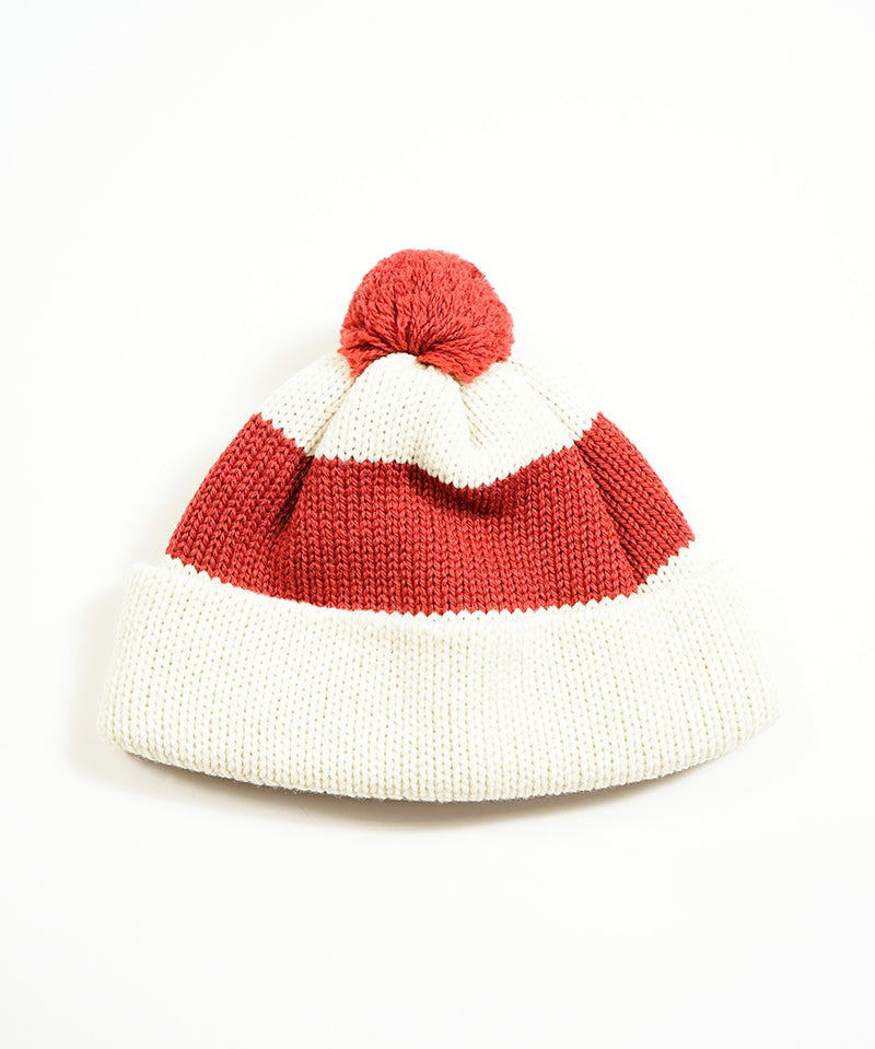 STRIPE BOBBLE HAT