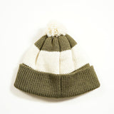 STRIPE BOBBLE HAT