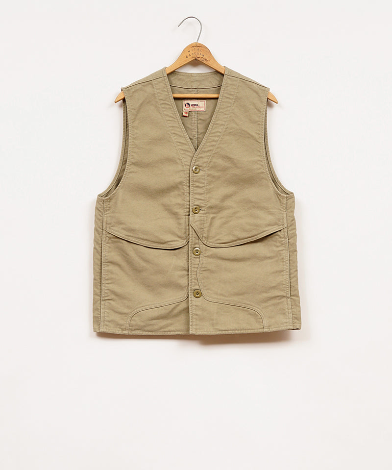 V01-M WORK VEST MOLESKIN