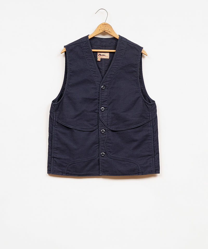 V01-M WORK VEST MOLESKIN