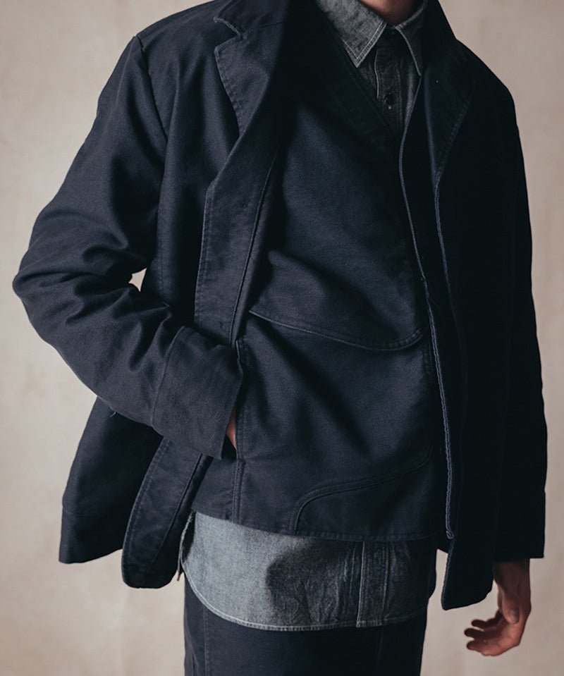V01-M WORK VEST MOLESKIN