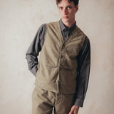 V01-M WORK VEST MOLESKIN