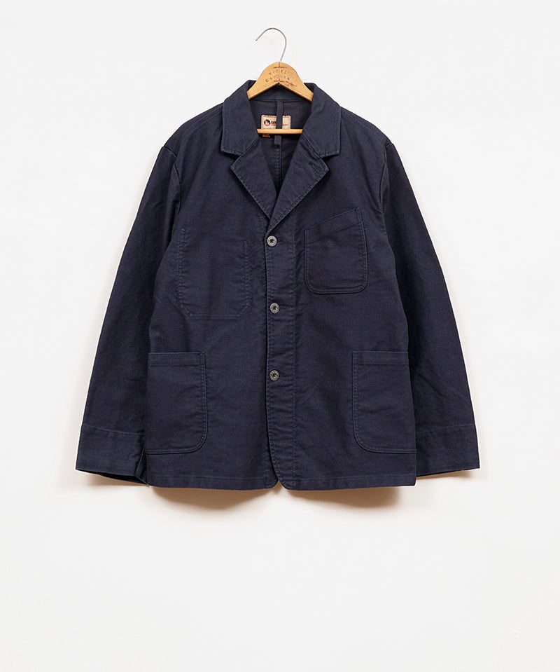 JK03-M WORK SUIT JACKET MOLESKIN