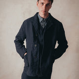 JK03-M WORK SUIT JACKET MOLESKIN