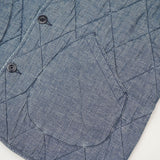 OW03 LINE JACKET INDIGO