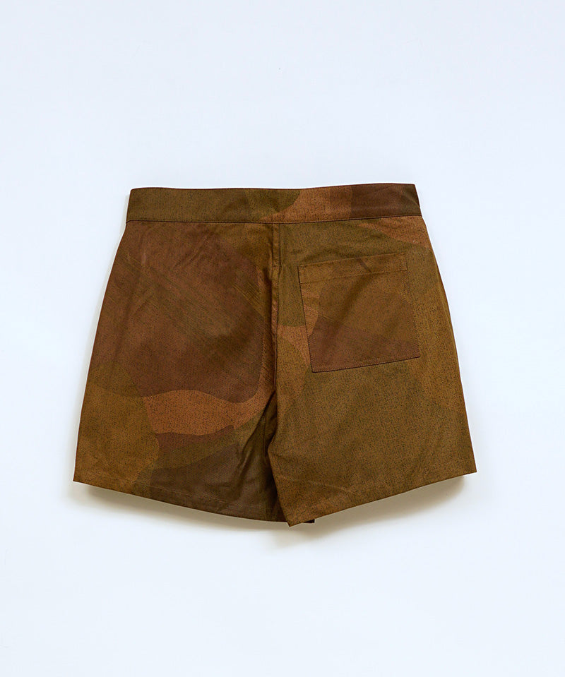 Army Swimming Shorts brown