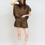Army Swimming Shorts brown