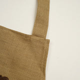 selvaged apron top khaki