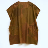 Camo Pullover short brown