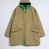 QUILTING DECK COAT RIPSTOP REVERSIBLE