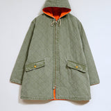 QUILTING DECK COAT RIPSTOP REVERSIBLE