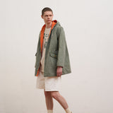 QUILTING DECK COAT RIPSTOP REVERSIBLE