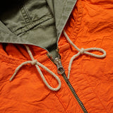 QUILTING DECK COAT RIPSTOP REVERSIBLE