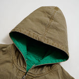 QUILTING DECK COAT RIPSTOP REVERSIBLE